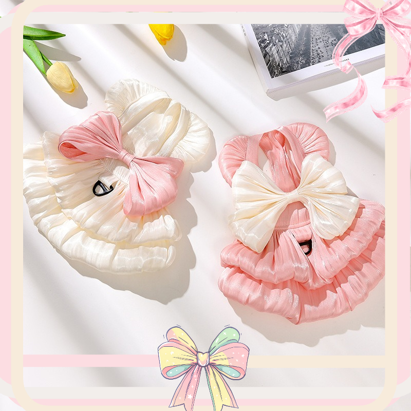 Baby Clothing Yarn - Baby Cat Princess Dress Cloth Doll