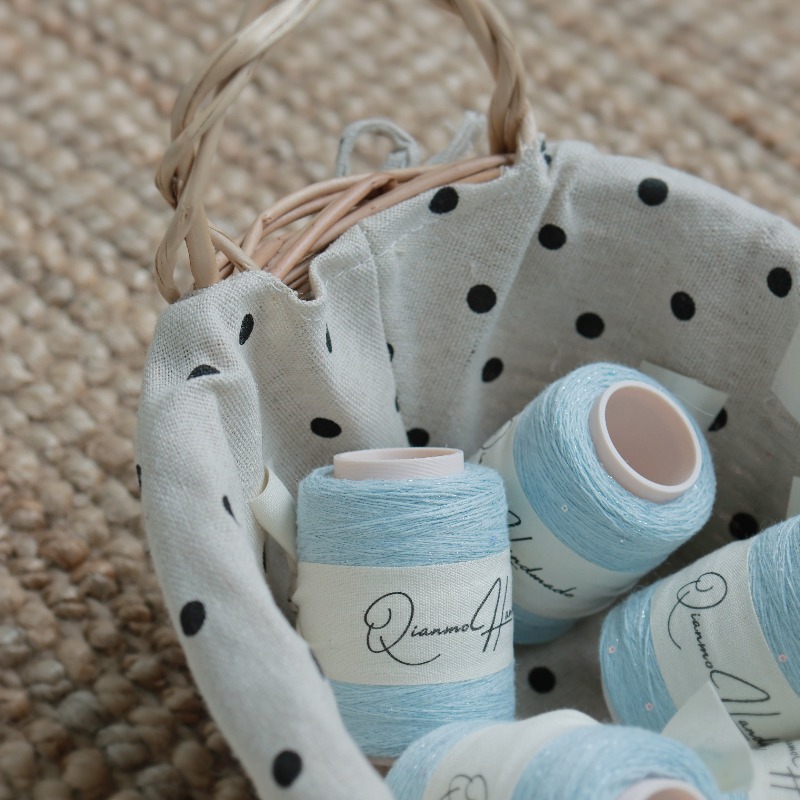 Baby Clothing Yarn - 0.6-1mm Thick 25g Alpaca, Raccoon, Small