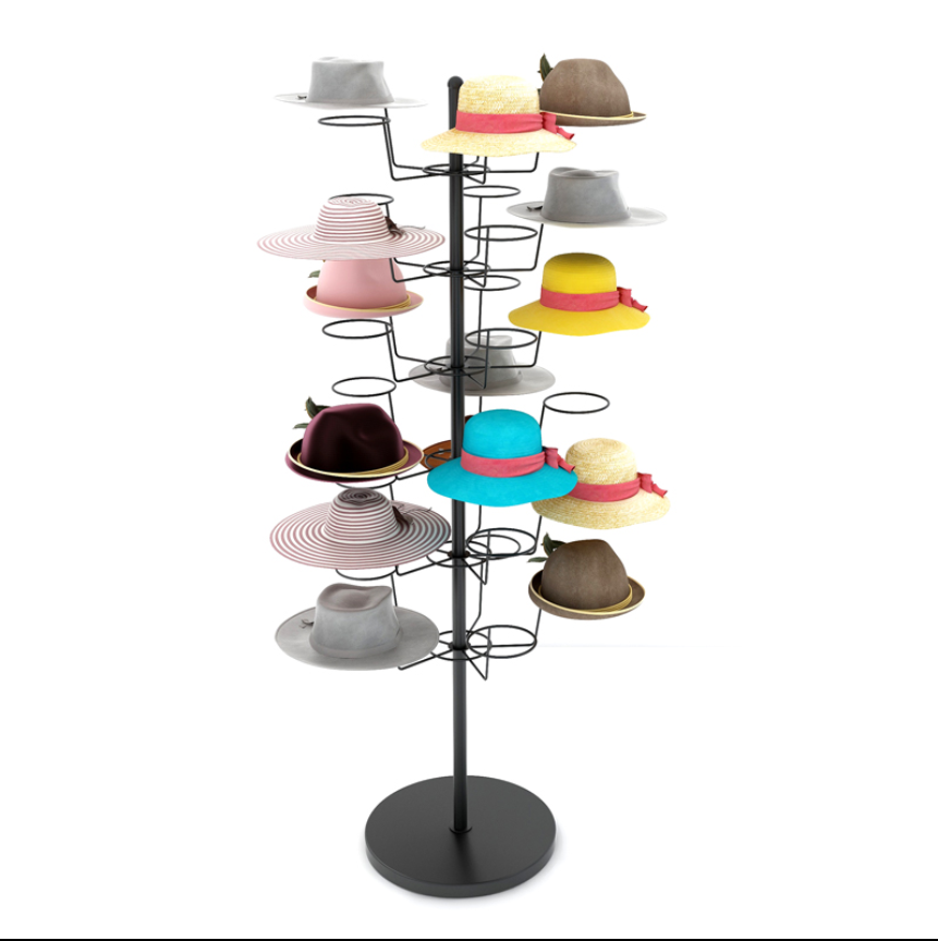 Baby Clothing Store - New hat display booth hat rack