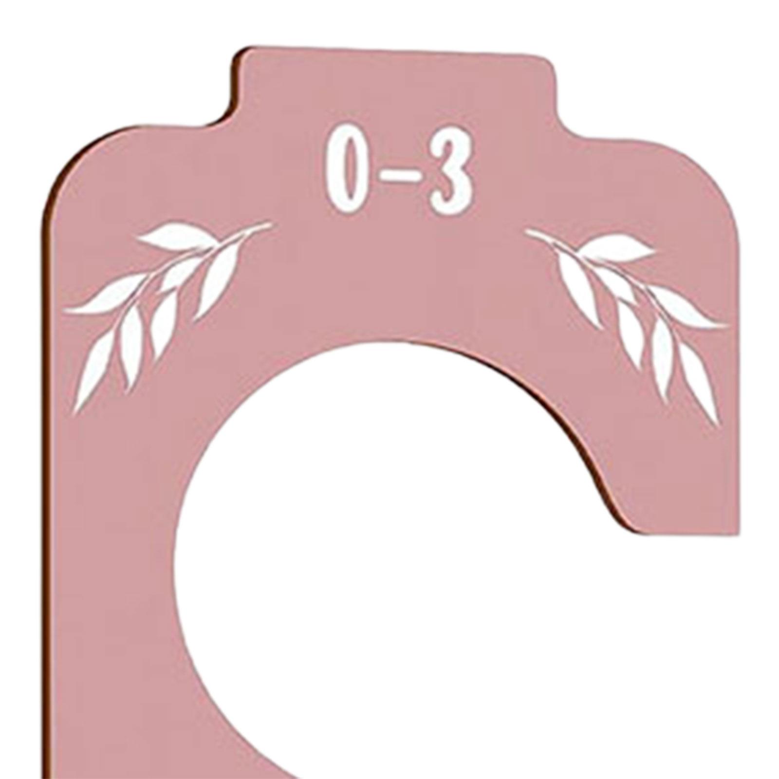 8Pcs Baby Closet Size Dividers - Baby Clothing Rack Gift 评论和价格