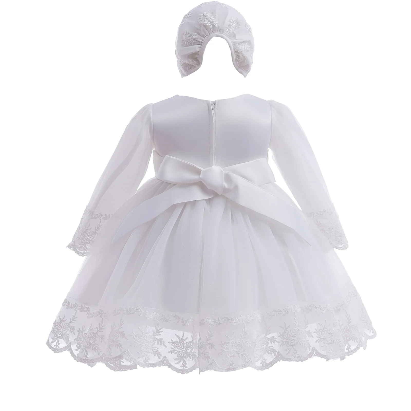 Baby Girl Dress White Embroide - Baby Clothing Yarn 评论和价格