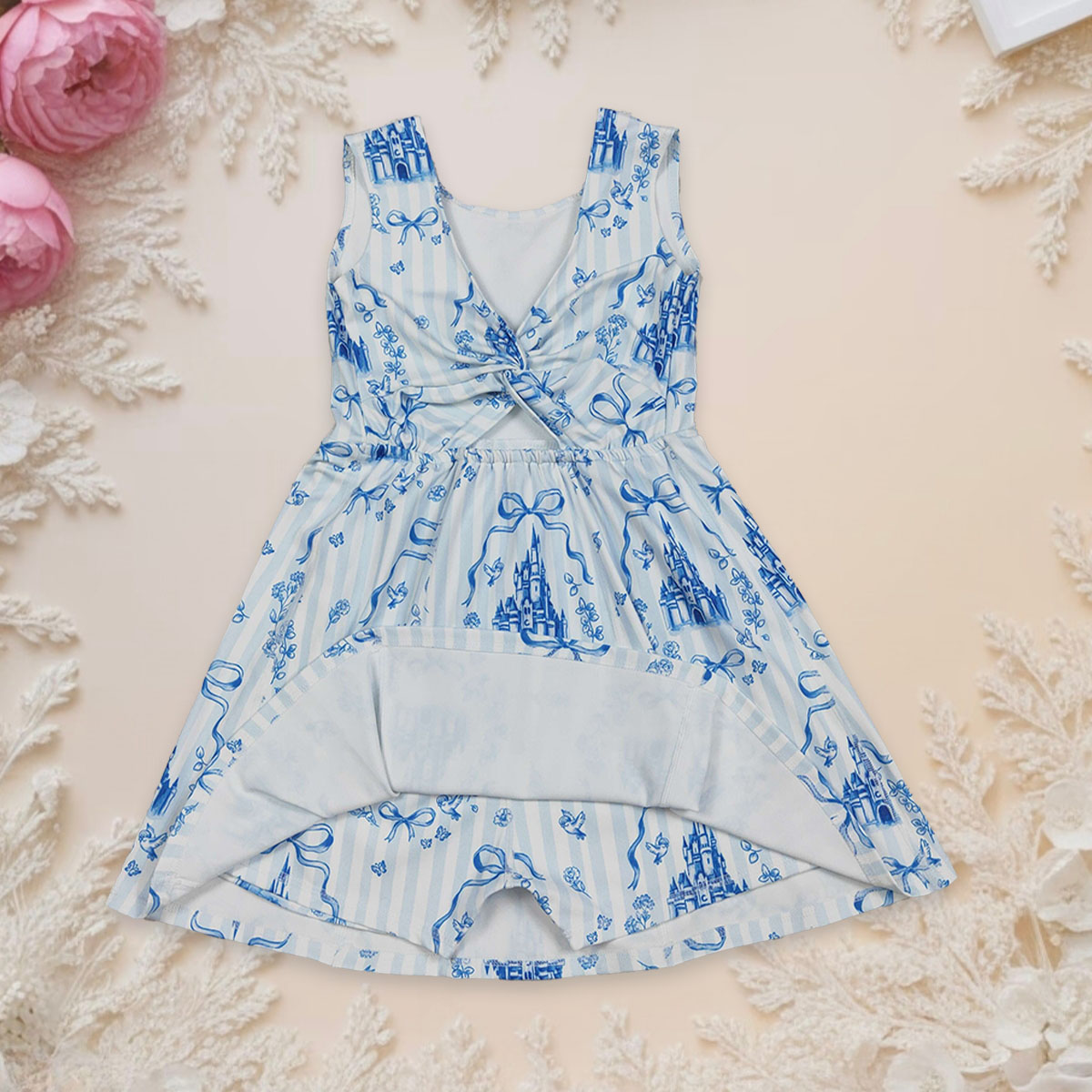 Baby Girl Castles Yoga Active  - Baby Yoga Clothing 评论和价格