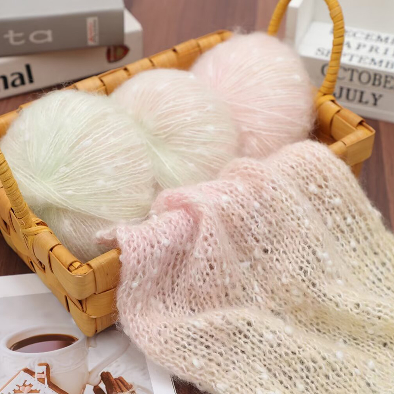 Alpaca Mohair Yarn Crochet 150 - Baby Clothing Yarn 评论和价格