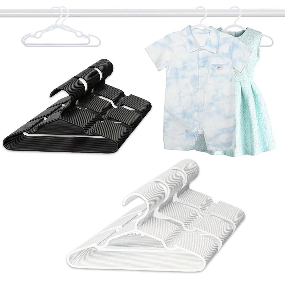 10/20Pcs Non-Slip Clothes Hang - Baby Clothing Wardrobe 评论和价格