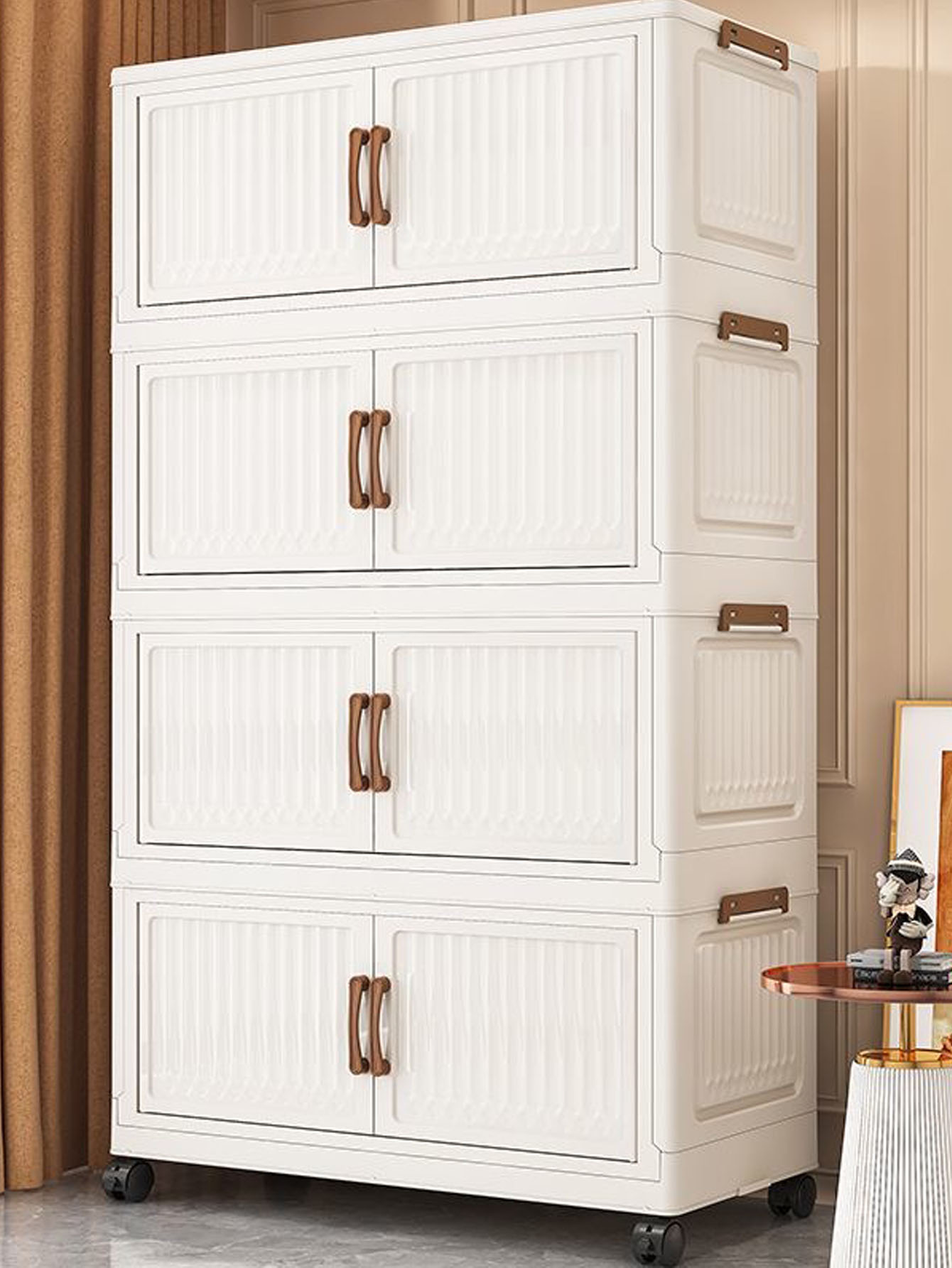 Foldable No-Install Multi-Laye - Baby Clothing Wardrobe 评论和价格
