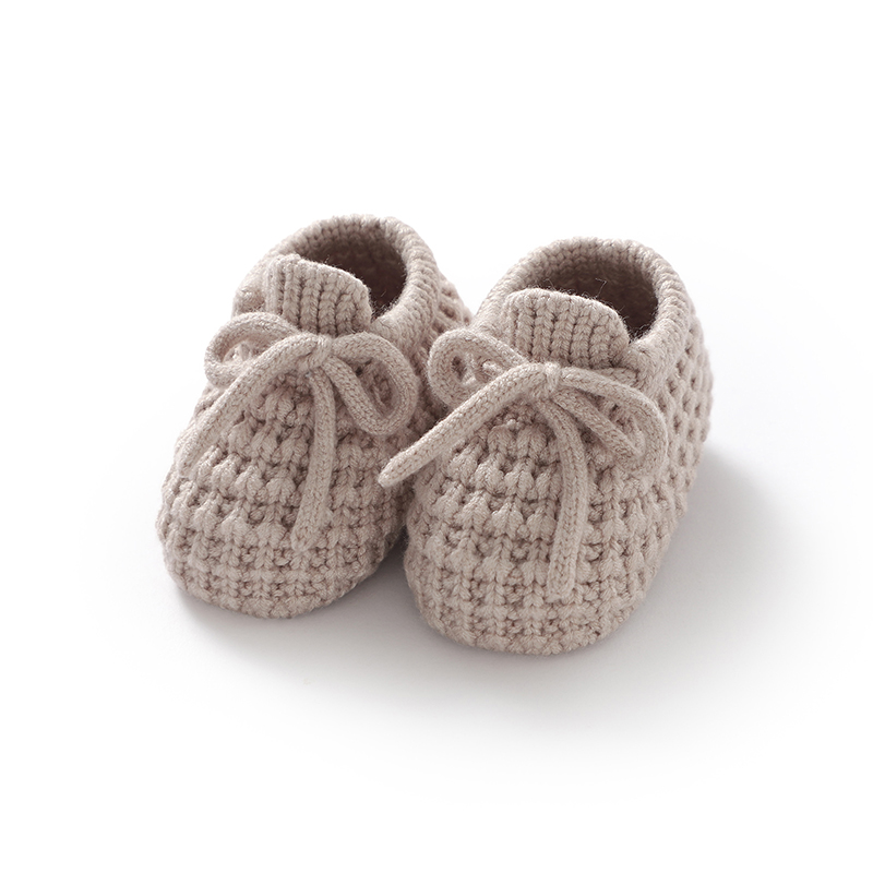 Newborn Baby Shoes Knit Infant - Baby Clothing Yarn 评论和价格