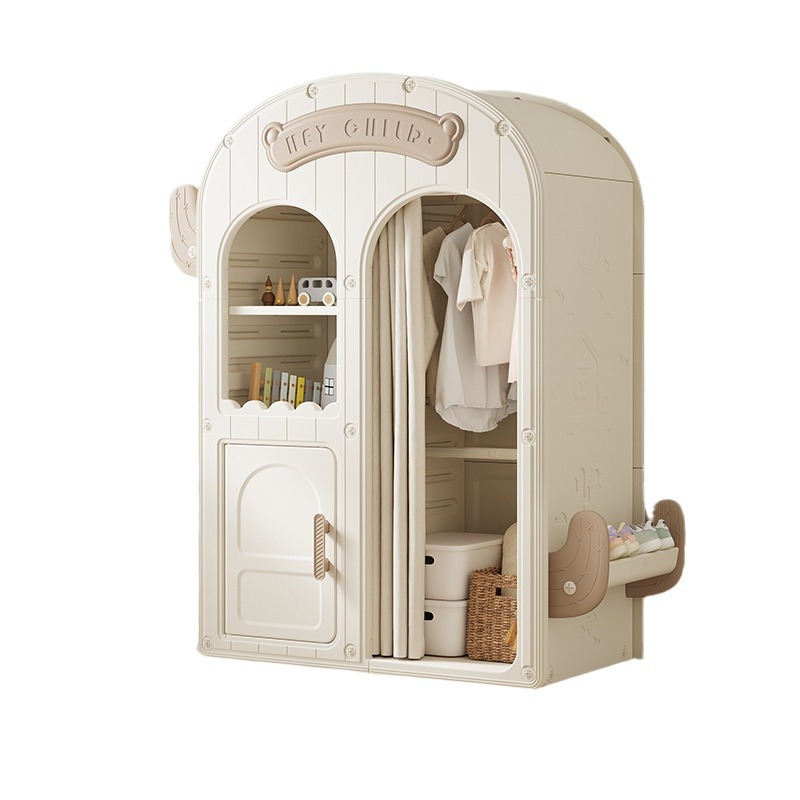 Children's Wardrobe Household  - Baby Clothing Wardrobe 评论和价格