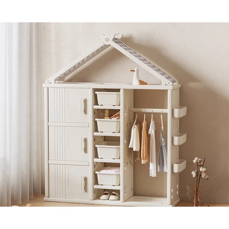 Kids Wardrobe Cabinet Space Sa - Baby Clothing Wardrobe 评论和价格