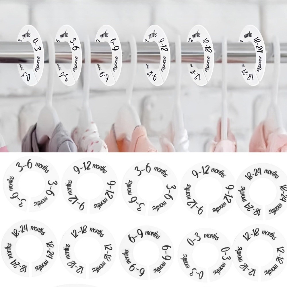 68/9Pcs Organizing Hangers Bab - Baby Clothing Wardrobe 评论和价格
