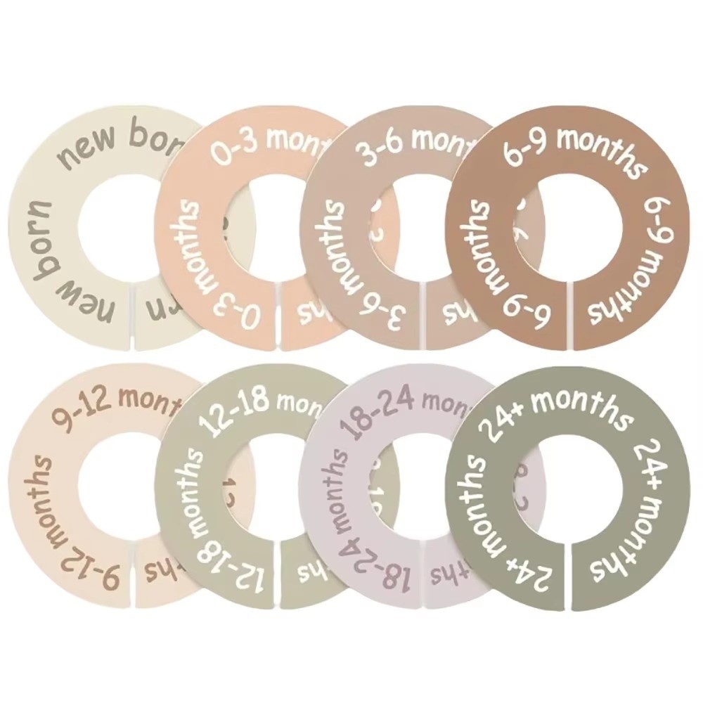 68/9Pcs Organizing Hangers Bab - Baby Clothing Wardrobe 评论和价格