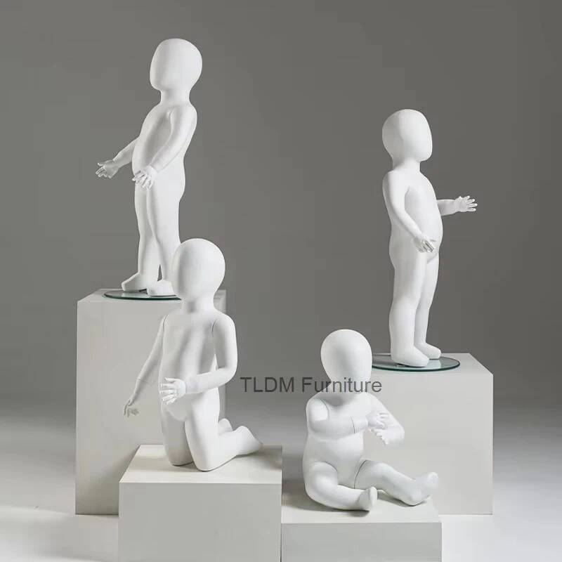Children's Mannequins Matte Wh - Baby Clothing Store 评论和价格