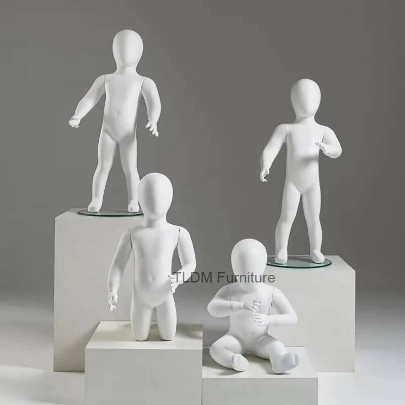 Children's Mannequins Matte Wh - Baby Clothing Store 评论和价格