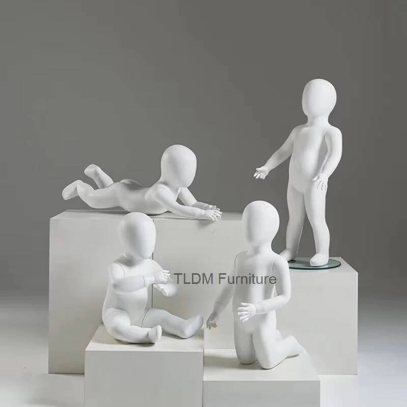 Children's Mannequins Matte Wh - Baby Clothing Store 评论和价格